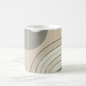 Magique Mug Abstrait minimaliste (Centre)