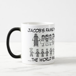Magique Mug activé par la chaleur familiale de Jacob