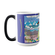 Mug bicolore, 45 cl