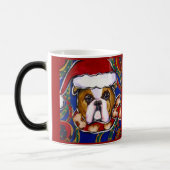 Magique Mug Bulldog de Noël (Gauche)