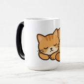 Magique Mug Chaton mignon endormi (Devant gauche)