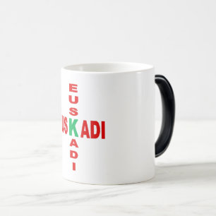 Magique Mug classique bicolore 325ml DESIGN EUSKADI