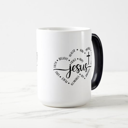 Magique - Mug combo de 15 oz (Devant droit)