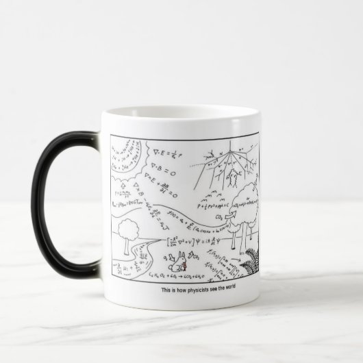 Magique Mug comme les physiciens voient le monde - [DROITE (Gauche)