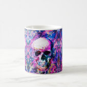 Magique Mug crâne psychédélique - 11 oz (Centre)