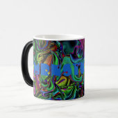 Magique Mug de café de fonte de cerveau (Devant gauche)