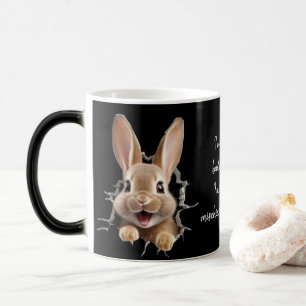 Magique Mug de café de lapin coquin - Une gorgée de mal