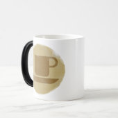 Magique Mug de café désinfecté - l'image apparaît (Devant gauche)