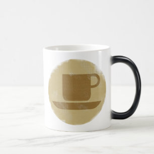 Magique Mug de café désinfecté - l'image apparaît