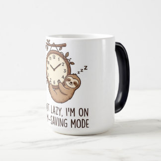 Magique Mug de café drôle Mode Économie d'Énergie Paresseu
