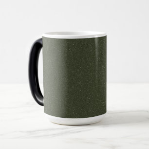 Magique Mug de café vert mousse texturé - personnalisé