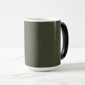 Magique Mug de café vert mousse texturé - personnalisé (Devant droit)