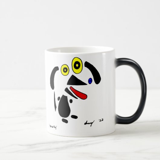 Magique Mug de chien Abstrait (Droite)