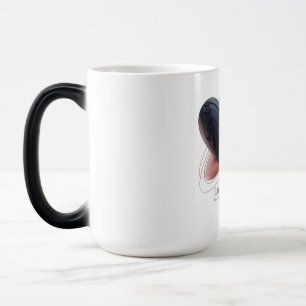 Magique Mug de Coeurs d'Amour Moderne