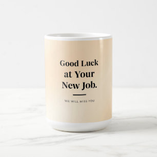 Magique Mug de départ personnalisé pour collègue – Nom per