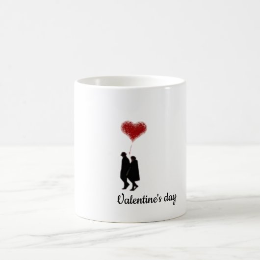 Magique Mug de la Saint-Valentin pour les couples (Centre)
