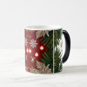 Magique Mug de luxe à double face et changement de couleur (Devant droit)