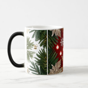 Magique Mug de luxe à double face et changement de couleur