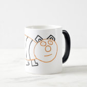 Magique Mug de Morphage de l'ours des abeilles (Devant droit)