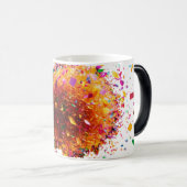 Magique Mug de Morphage d'explosion florale - Mug de 11 oz (Devant droit)
