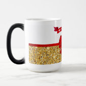Magique Mug de morphes de Noël/Bow rouge (Gauche)