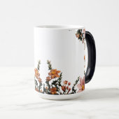 Magique Mug de Morphing en fleurs - 15 oz (Devant droit)