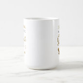 Magique Mug de Morphing Gold & Black Graduation - 15oz Cha (Centre)