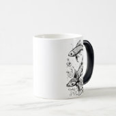 Magique Mug de Morphing Koi Pond - 11oz (Devant droit)