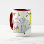 Magique Mug De Noël Pour Mondes Meilleure Grand-Mè (Devant gauche)