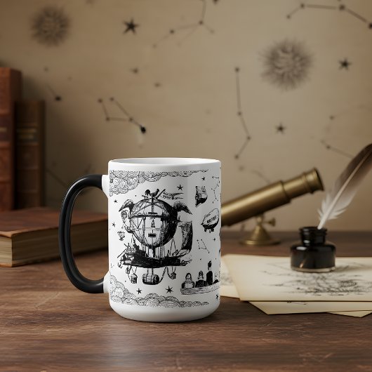Magique Mug de voyage Steampunk