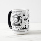 Magique Mug de voyage Steampunk (Devant gauche)
