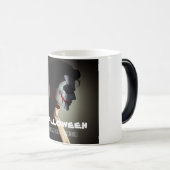 Magique Mug d'Halloween - Ombre et force (Devant droit)