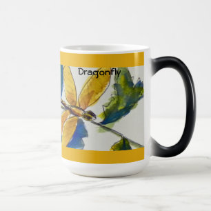 Magique Mug dragonfly, café, thé, etc. Café Mug