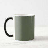 Magique Mug en céramique verte Split Moss - Personnalisabl (Gauche)