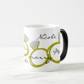 Magique Mug fiançailles (Devant droit)