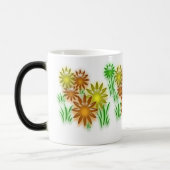 Magique Mug - fleurs de néon 3D (v.2) (Gauche)