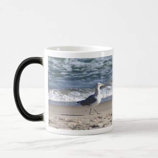 Magique Mug Goéland sur la Plage (Gauche)