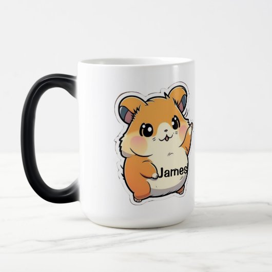 Magique Mug Hamster personnalisable (Gauche)