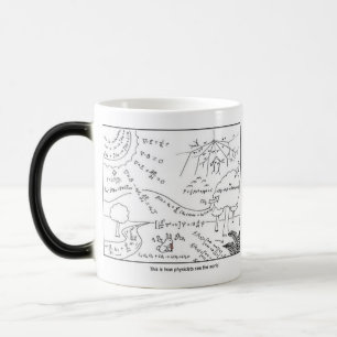 Magique Mug How physicists see the world [RIGHT HANDED]