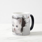 Magique Mug Magic 3D cat (Devant droit)
