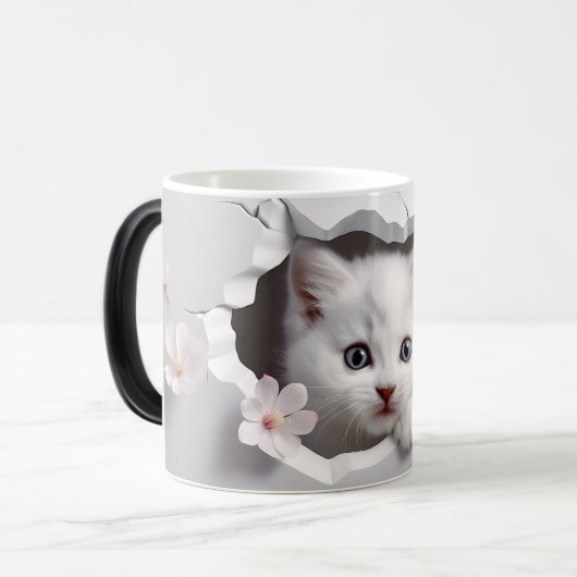 Magique Mug Magic 3D cat (Devant gauche)