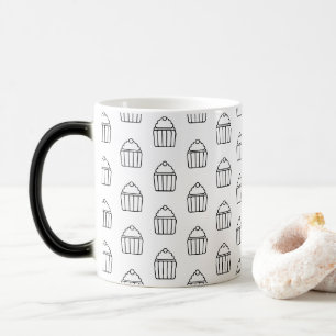 Magique Mug minimaliste Motif Cupcake