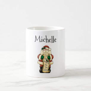 Magique Mug Morphé de Noël personnalisé/Père Noël