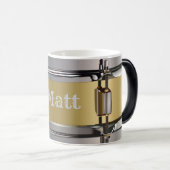 Magique Mug Morphé de tambour personnalisé (Devant droit)