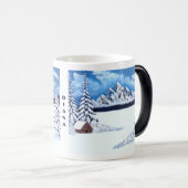 Magique Mug Morphing Merveille d'Hiver (Devant droit)