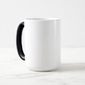 Magique Mug Morphing personnalisable, 15 oz (Devant gauche)