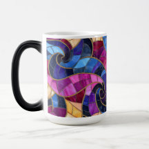 Mug Mosaic Fancy Cafe Mug