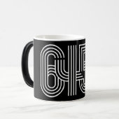 Magique Mug Noir 6453 (Devant gauche)