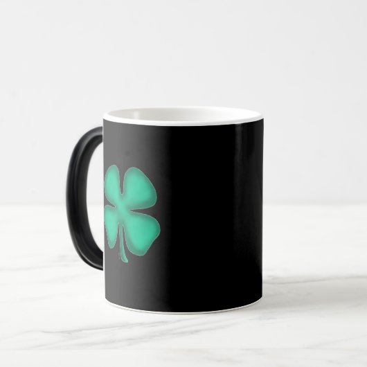Magique Mug noir irlandais (Devant gauche)
