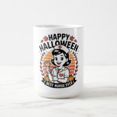 Magique Mug Nurse Halloween Fun - Éffrayant Shift Magie (Centre)